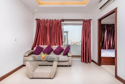 TTP area | Two bedrooms apartment with lift for rent near next to Russian market