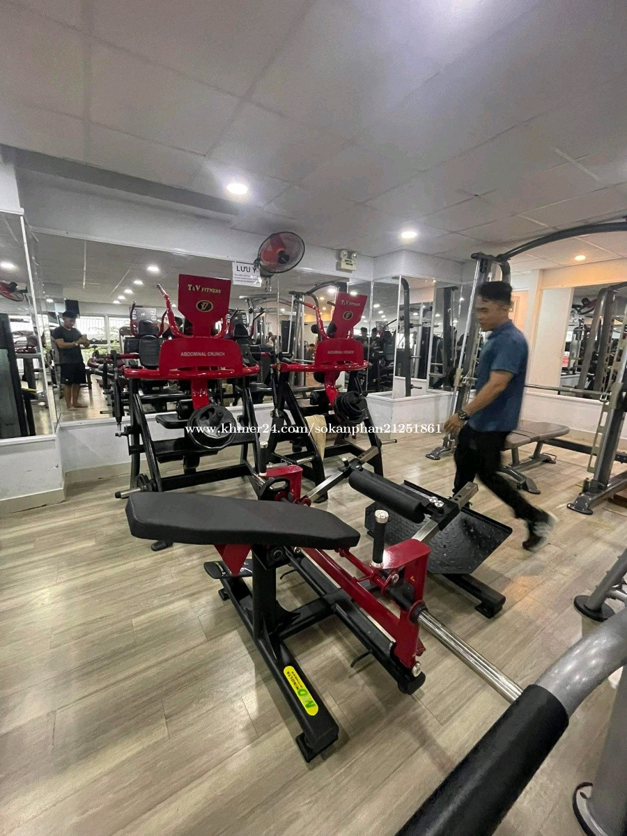 Setup private gym home gym Price 1.00 in Tuol Tumpung Pir, Cambodia