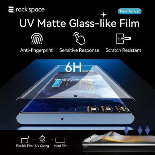 rock space on X: Tempered Glass Film or Hydrogel Film? Which do