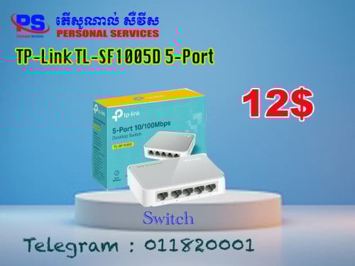 Switch TP-LINK 8,5 Ports
