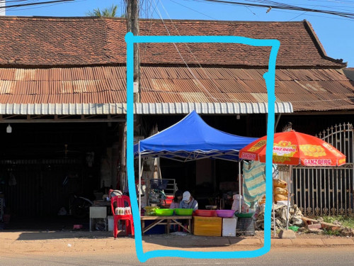 ផ្ទះលក់​ លេីផ្លូវ​ជាតិ​ 7A ក្រុងសួង​ ជិតផ្លូវចូល​ 333