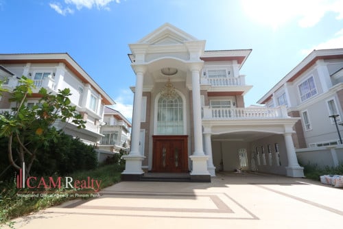 5 bedrooms prince villa for rent in Borey Peng Huot Boeng Snor – Phnom Penh