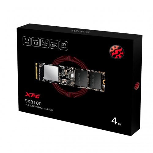XPG SX8100 4TB ( M.2 PCIe 3.0 / 4TB )