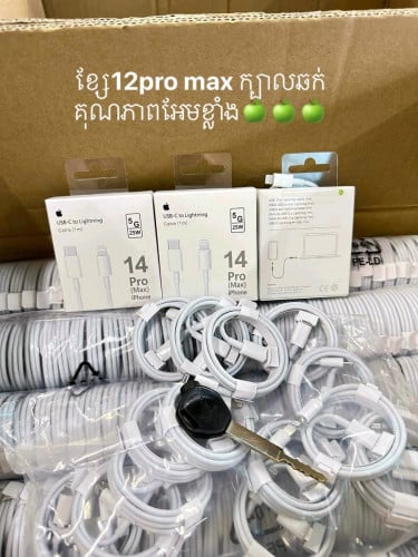 ខ្សែសាក iPhone 25W ហ្ស៊ីនកម្មង់