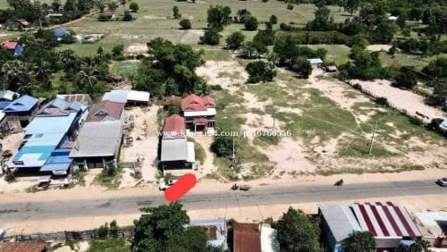 ផ្ទះ និងដី លក់ ឬ ជួល ទីតាំង ស្រុក ភ្នំក្រវ៉ាញ  ជាប់ផ្លូវជាតិ 12ម