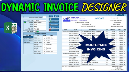 Dynamic Invoice Design
