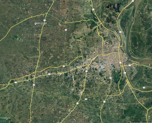 ដីលក់ ខេត្តកំពងស្ពឺ Land for Sale in KPSpeu Province 2.27HA