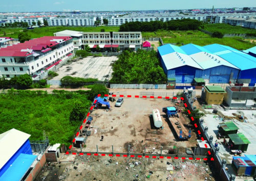 ដីជួល 30m x 30m នៅក្រោយបុរីប៉េងហួត ព្រែកលាភ ជាប់ធនាគារកសិកម្ម