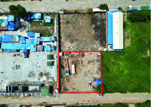 ដីជួល 30m x 30m នៅក្រោយបុរីប៉េងហួត ព្រែកលាភ ជាប់ធនាគារកសិកម្ម