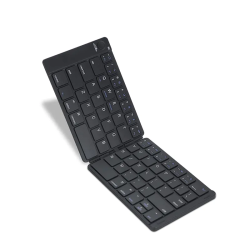 Foldable Bluetooth wireless Keyboard Rechargeable Full Size Ultra Slim