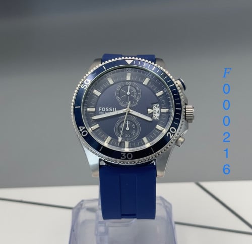 𝐅𝐨𝐬𝐬𝐢𝐥 𝑾𝒂𝒌𝒆𝒇𝒊𝒆𝒍 𝑪𝒉𝒓𝒐𝒏𝒐𝒈𝒓𝒂𝒑𝒉 𝑩𝒍𝒖𝒆 𝑫𝒊𝒂𝒍 𝑺𝒕𝒂𝒊𝒏𝒍𝒆𝒔𝒔 𝑺𝒕𝒆𝒆𝒍