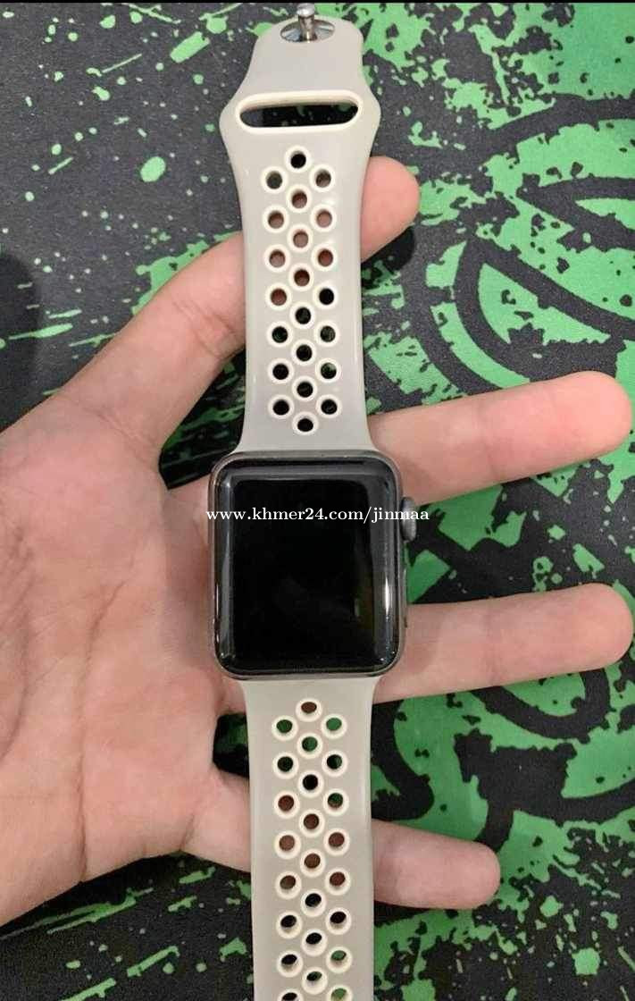 Iwatch series 3. 38mm only 50 Price 50.00 in Phsar Daeum Thkov Cambodia Jin Maa Khmer24