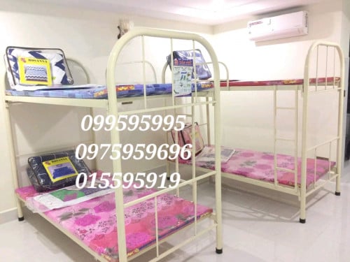 ឈុតគ្រែដែក2ជាន់សរ 1,0ម ×2,0ម