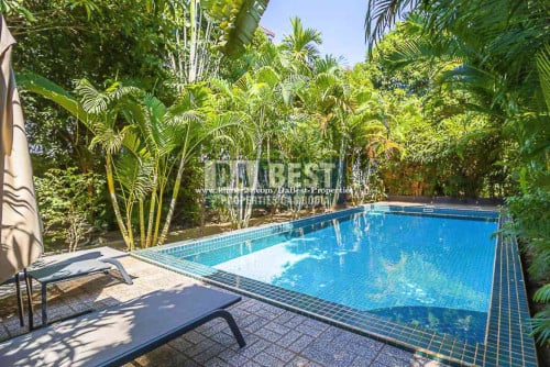 Modern Villa 2 Bedroom With Swimming Pool For Rent In Siem Reap – Slor Kram