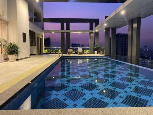 Beautiful service apartment for rent near BKK1 area🍀