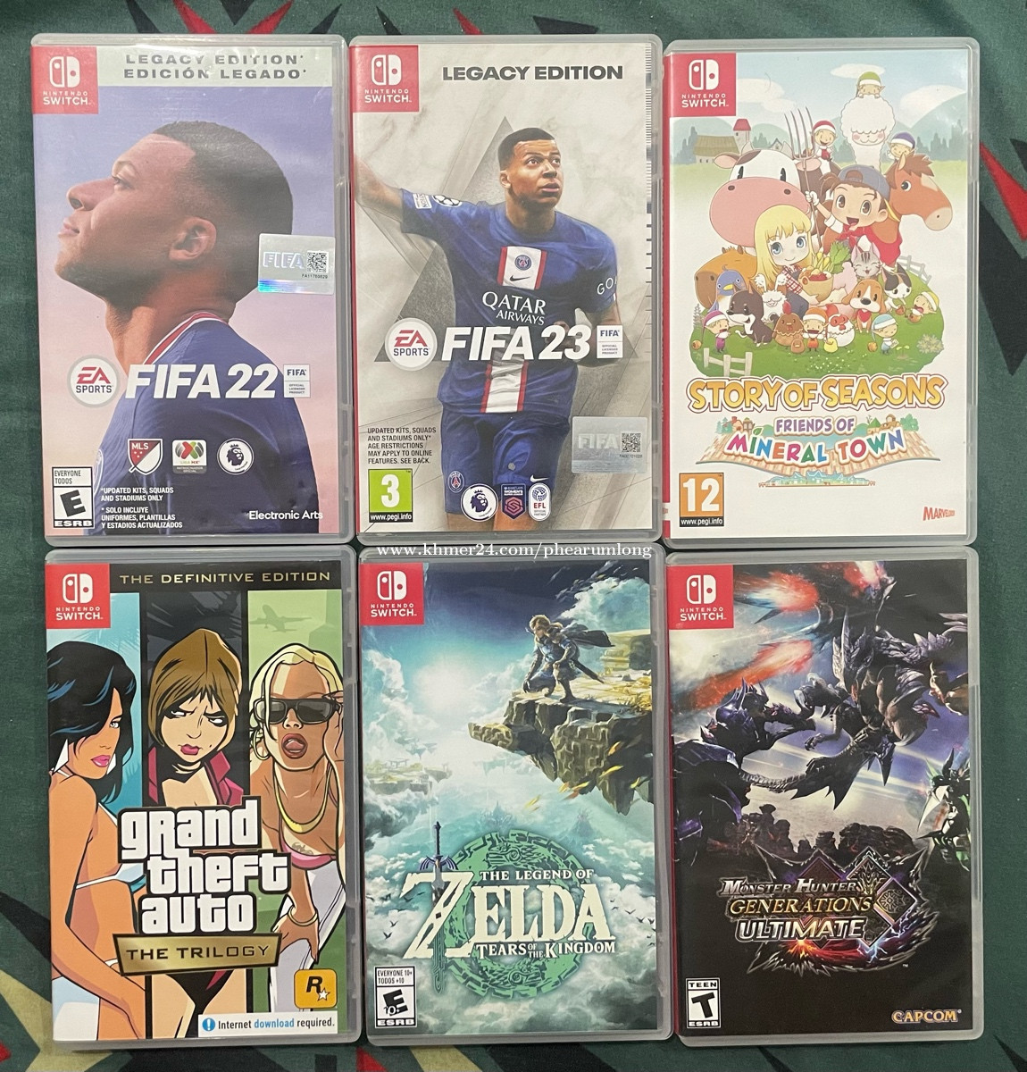 second hand games nintendo switch