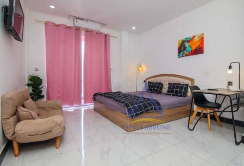Toul Kouk area | Modern apartment with elevator for rent nearby Techno Sky Bridge