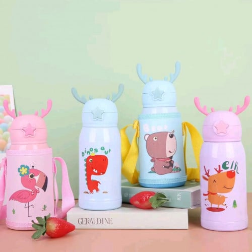 Peppa Pig Snow M 1.0L Stainless Steel Water Bottle