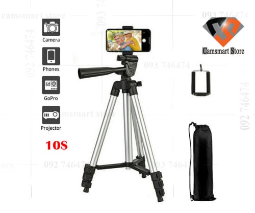 Camera Tripod Mobile Phone Tripod Stand for Ringlight Panel Light Photography Photo Video