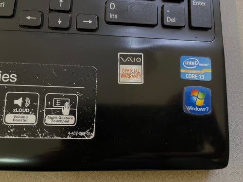 Laptop sony