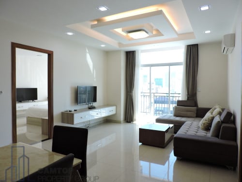 3 Bedroom Service Apartment For Rent In BKK3 With Pool Is Available Now
