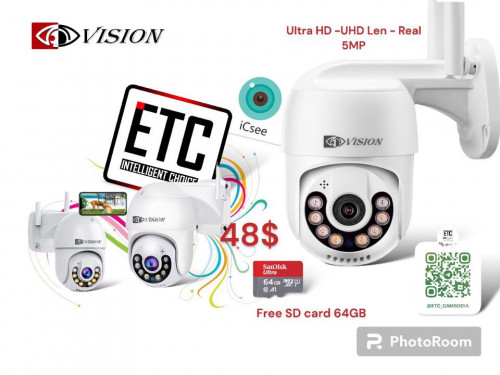 security-camera-cctv-wifi-ultra hd-5mp-ptz-360-ip66-free-memory-64gb-