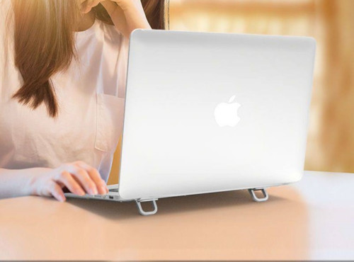 Zinc Alloy Metal Laptop Invisible Bracket Mini Portable Heightened Cooling Bracket