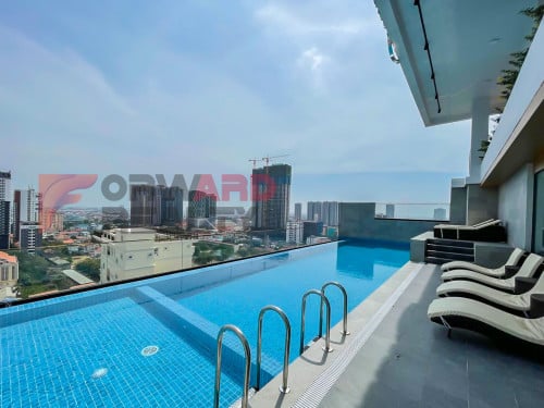 1 Bedroom apartment available for rent in Boeng Trobek Area (KS)