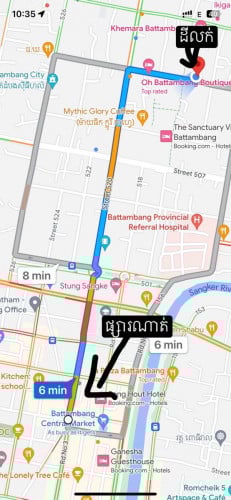 លក់បន្ទាន់តំលៃក្រោមទីផ្សារ តលៃ 170$ /m2