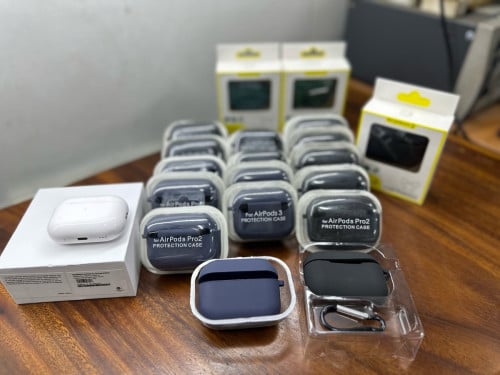 ស្រោមការពារ AirPod 3 & Pro 2 silicone