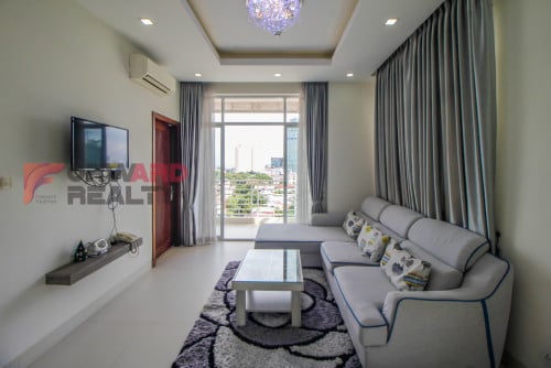 Modern 1 Bedroom apartment with swimming pool and gym available for rent in Tonle Bassac Area