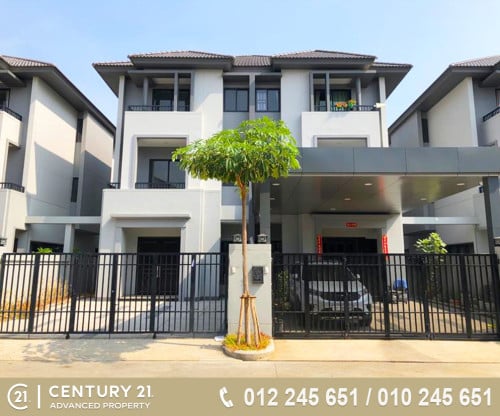 🏘 វីឡាភ្លោះ (Twin) ក្នុងបុរីជីបម៉ុង 50ម  ត្រូវការលក់បន្ទាន់ខ្លាំង ​