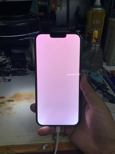 ទទួលជួសជុលអេក្រង់បែក color iPhone 13PMធានា 1ខែ