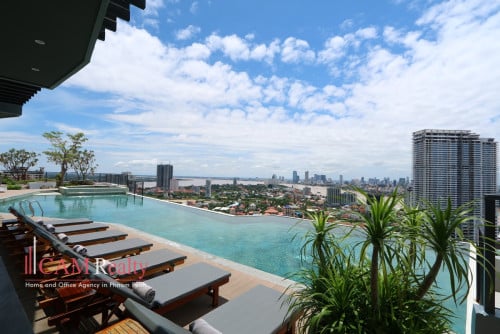 1 bedroom apartment for rent in Chroy Changvar area – Phnom Penh