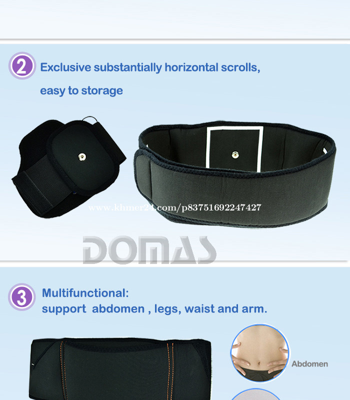  DOMAS Wireless Ab Belt Abdominal Muscle Toner- APP