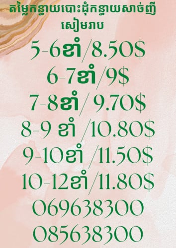 កន្ធាយបោះដុំសៀមរាប