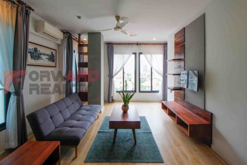 Beautiful 1 Bedroom apartment with gym for rent in Phsar Doem Thkov Area