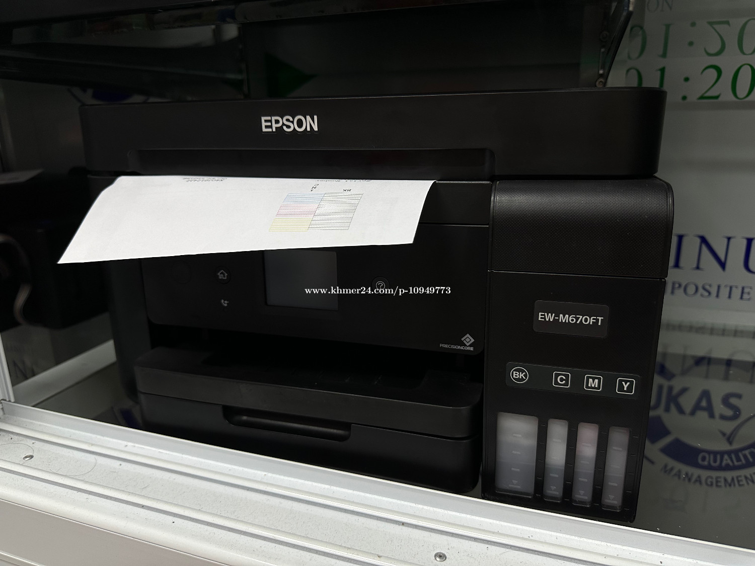 Epson EW-M670FT Print Scan Copy Wi-Fi Wi-Fi Direct មួយទឹក