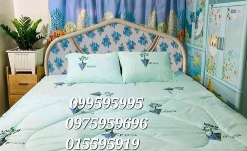 ឈុតគ្រែដែកក្បាលផ្កា 1,8ម ×2,0ម