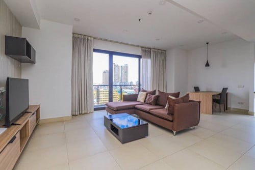 Two beautiful bedrooms big living room best view🍀