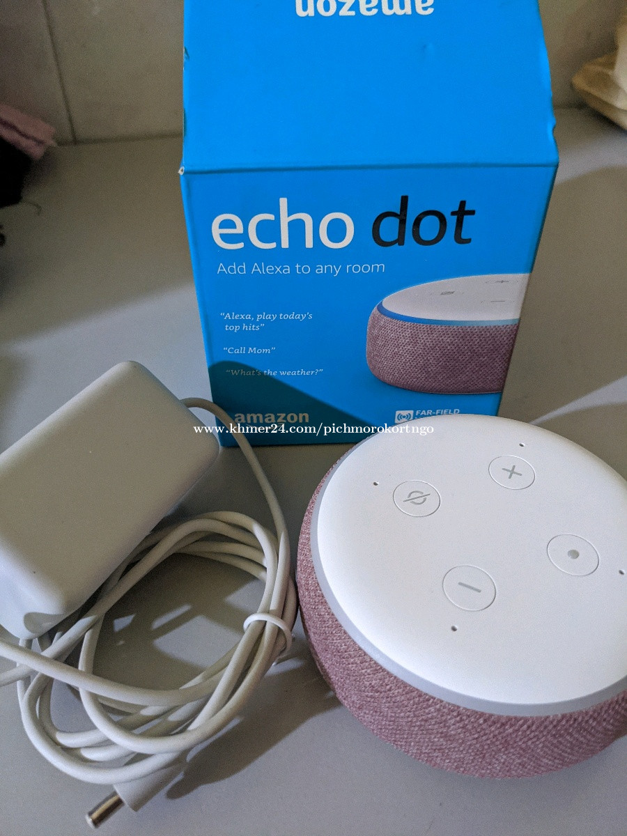 Original Amazon Echo Dot 99 New Price 25.00 in Veal Vong, Cambodia