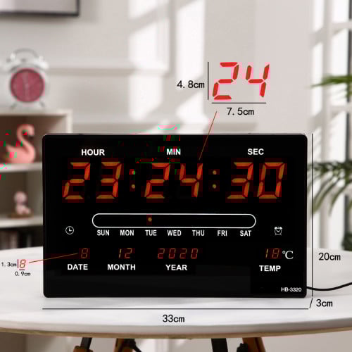 ✨✨នាឡិការភ្លើង LED/​Classic Style LED Clock✨✨