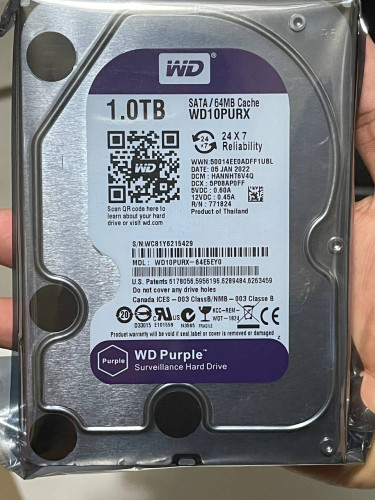 HDD WD 1TB (ធានាមួយឆ្នាំ) តម្លៃពិសេស