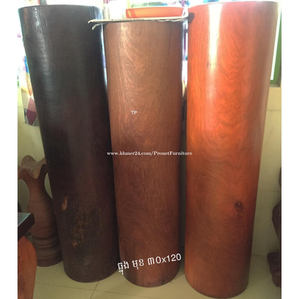 ដុំក្រឡឹង ឈើធ្នុង មុខ32 x120
