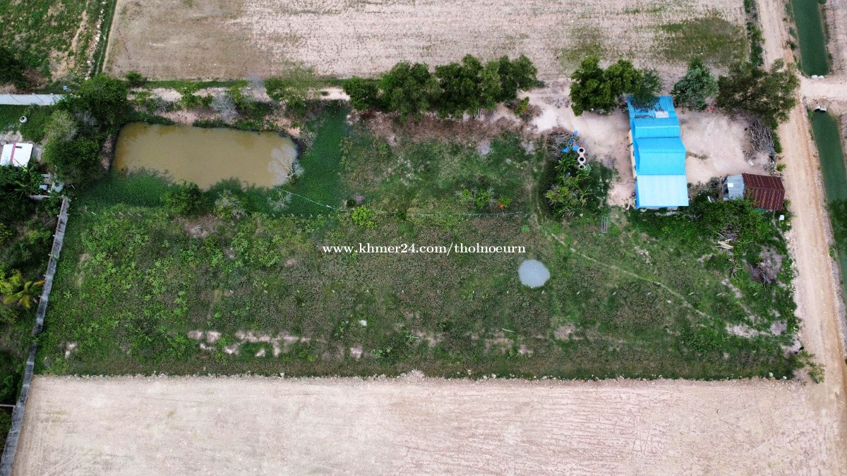 ដីលក់ ជិតផ្សារសំរ៉ោងយ៉ោង Price 58.00 in Trapeang Sab, Bati, Takeo
