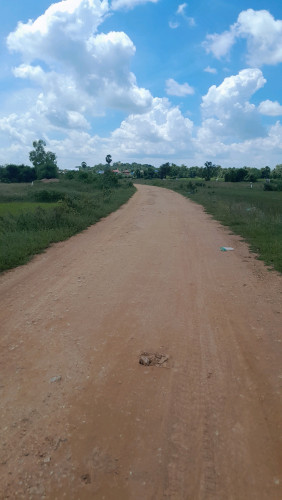 ដីប្លង់រឹង ជាប់ផ្លូវ30m