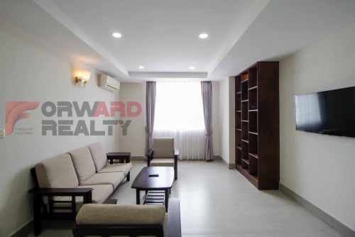 Modern 3 Bedrooms apartment with gym available for rent in BKK2 Area (Near Olympic Stadium)