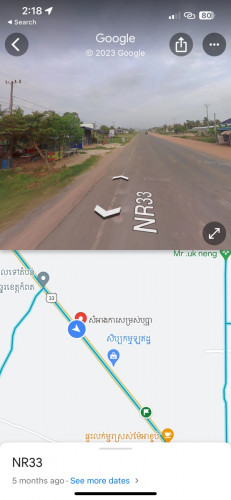 ដីលក់នៅកំពតក្បាក២២បណ្តោយ36ម៉ែត្រ
