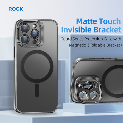 iPhone 15 Pro Max Guard Protection Case (Foldable Bracket
