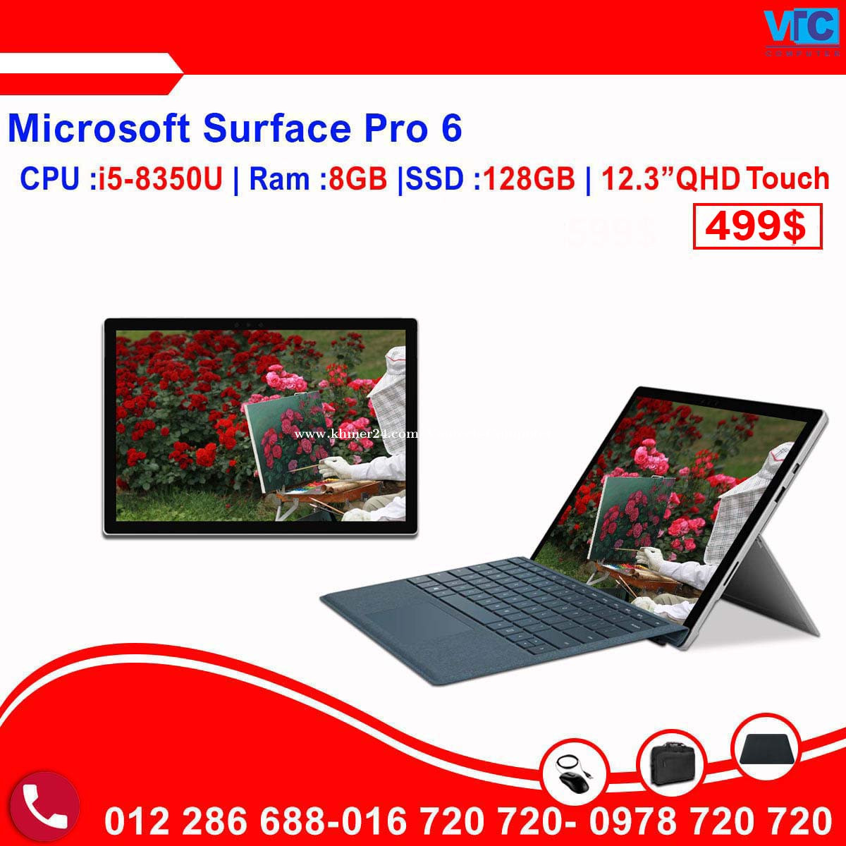 Surface Laptop 2 Price $649.00 in Mittakpheap, Cambodia - Vantech